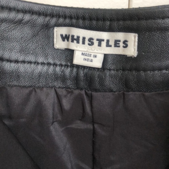 NWOT Whistle Leather Skirt - Picture 7 of 9
